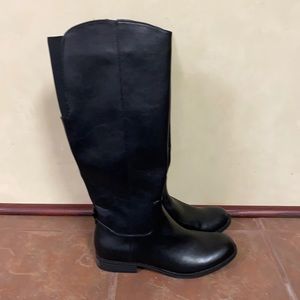 New! Universal Thread Black Riding Boots size 8.5